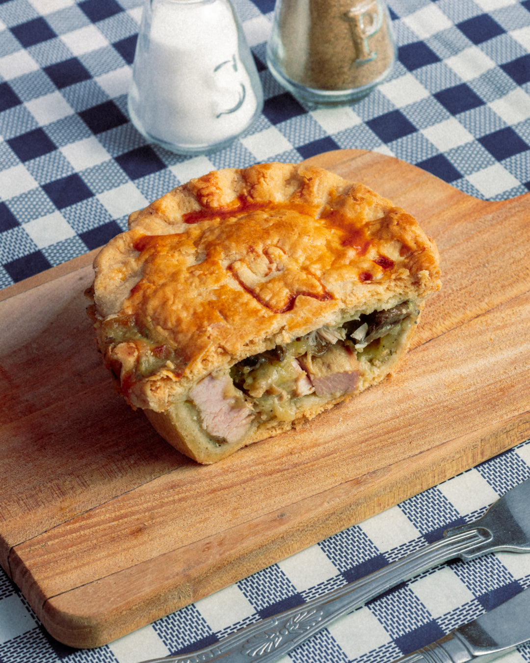 Chicken & Chestnut Mushrooms Frozen